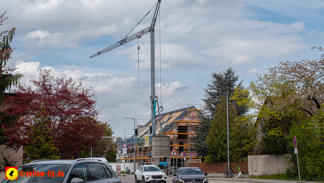 27.04.2023 - Burgfotos von der Baustell Niederalmstraße 16 in Neuperlach